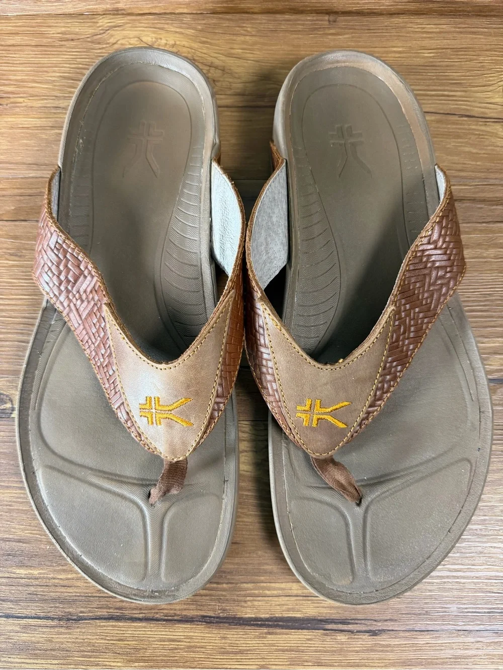 Kuru Kala Sandals Men’s Size 12 Flip Flops Shoes